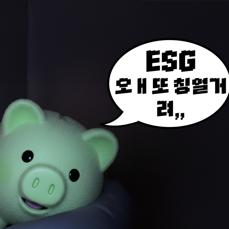 [알도니] 착한 기업 말고 '이 기업'에 돈이 몰린다? 2026년 ESG 투자 인사이트